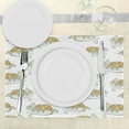 thumbnail image 3 of Ambesonne Colorful Place Mats Set of 4, Wild Chameleon Lizard, Standard Size, Multicolor, 3 of 6