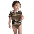 thumbnail image 3 of Daiia Cat Family Printed Unisex-Baby Short Sleeve Onesies Bodysuits Baby Climbing Clothes Soft and Comfortable Romper with Expandable Shoulder Design-3 Months, 3 of 8