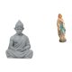 thumbnail image 1 of Estatua De La Virgen María, Buda Mono, Sun Wukong, Lady Luther, Estatuilla, Escultura Coleccionable Budista, Obra De Arte, Exhibición Decorativa, Resina, Jesús Luther, 1 of 8