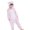 a-Light Pink3914, variant on VNKIDY Girls Homewear Outfit Kids Cute Animal Shaped Hooded Onesie Homewear Long Sleeve Full Body Style Soft Plush Romper For Casual Daily Home Relaxation Activities Versatile Onesie