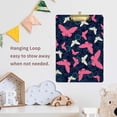 thumbnail image 7 of 12.5"x9" Butterfly Clipboards, Standard A4 Letter Size Nursing Clipboard with Low Profile Metal Clip Decorative Clip Board for Office Supplies,Gold, 7 of 7