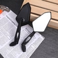 thumbnail image 3 of REOFLYUP 2Pack Polygonal Design Bike Rearview Mirror Durable Clear Vision Motorcycle Mirror 8.7x3.5x1.8in, 3 of 8