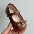thumbnail image 4 of Bxsruta Toddler Girls Mary Janes Bowknot Flat Shoes Dress Shoes for Kids, 4 of 4