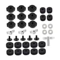 thumbnail image 1 of 36 piezas de accesorios de repuesto para platillos, juego de arandelas de fieltro, fieltros para soportes de platillos para cuidado rutinario del, 1 of 9