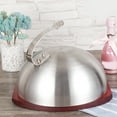 thumbnail image 5 of ZPAQI Metal Food Dome Kitchen Tool Cooking Lid Perfect for Various Cooking Methods, 5 of 16