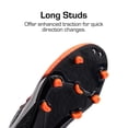 thumbnail image 2 of Tacos de Fútbol Infantil DREAM PAIRS Talla 13 Negro Naranja, 2 of 6