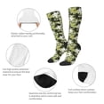 thumbnail image 5 of Fotbe Hawaii Palms print Women's Men's Novelty Crew Socks Cotton Socks Knee High Socks for Walking,Running,Nurses,Pregnancy, 5 of 8