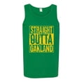 thumbnail image 2 of Straight Outta Oakland Oak Fan | Fantasy Baseball Fans | Mens Sports Graphic Tank Top, Kelly, Small, 2 of 4