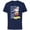 Navy, variant on Mickey Mouse Retro Vintage Summer Beach Vacation Vibe - Short Sleeve Cotton T-Shirt for Adults - Customized-Navy