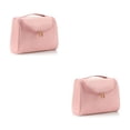 thumbnail image 3 of fastboy Large Capacity Cosmetic Storage Bag - Store All Makeup In One Place Choose Multiple Colors across pattern pink 2Set, 3 of 6