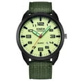 thumbnail image 1 of Reloj de cuarzo para hombre, relojes para hombre XINEW, correa de nailon, calendario, esfera luminosa, reloj de cuarzo para exteriores para hombre, reloj de lona, 1 of 3