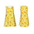 thumbnail image 7 of Lsque Cool Duck With Yellow Strip Pattern Summer Dresses for Women – Sleeveless T-Shirt Swing Sundress, Perfect for the Beach and Casual Days, 7 of 7