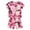 R121-Pink, variant on RMGVDSD Girls Clothes 2 Piece Set Summer Outfits Heart Print T-Shirt Crewneck Short Sleeve Tops And Shorts Casual Playwear For Toddler And Kids 2-3 Years