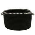 thumbnail image 5 of EH69A024X014 Houndstooth Bright Edge Basket - Lime 24"x24"x14" Basket, 100% Polypropylene - Round., 5 of 5
