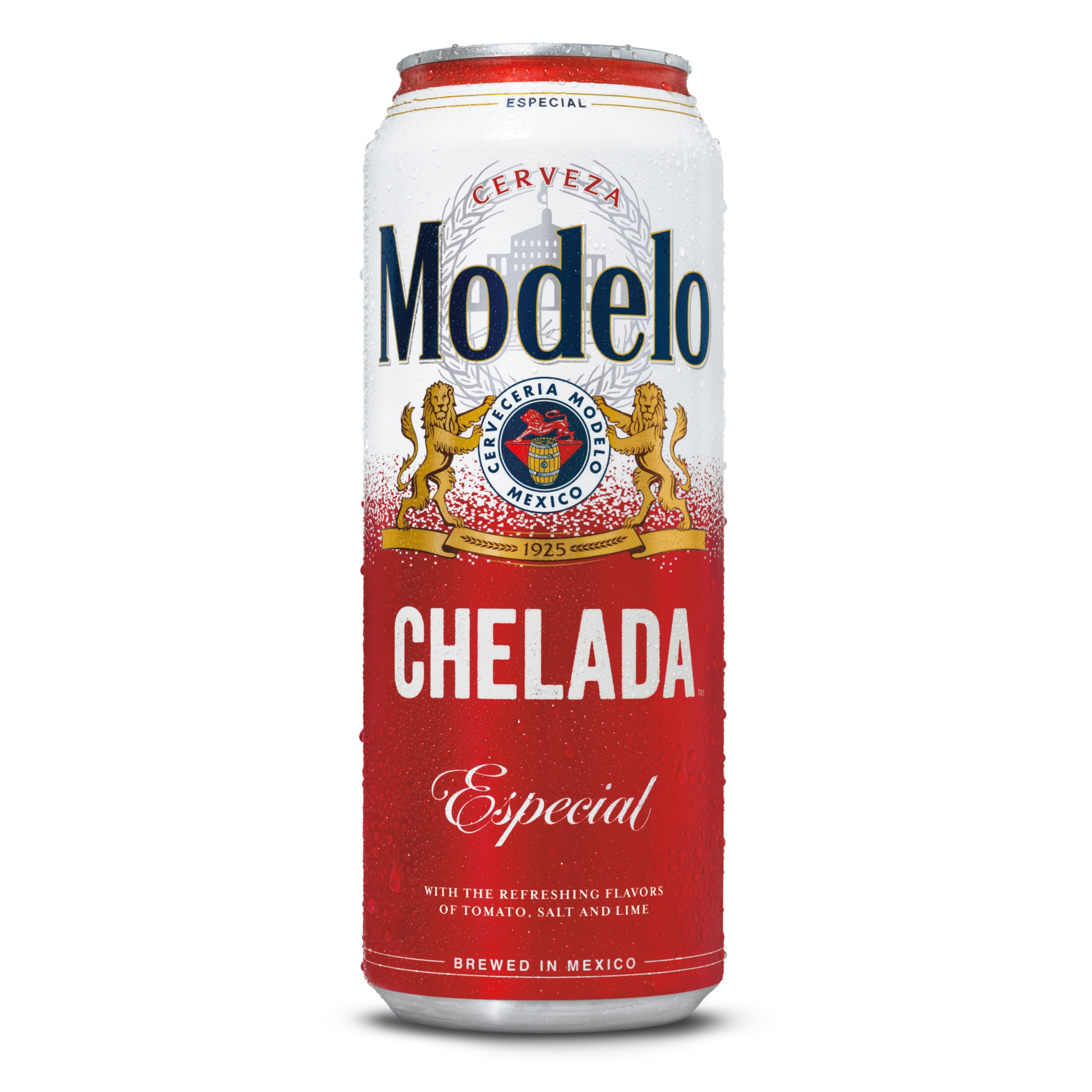 Modelo Chelada Especial Mexican Import Flavored Beer 24 Fl Oz Can 3 5 Abv Walmart Com Walmart Com