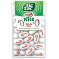thumbnail image 2 of Tic Tac Naughty or Nice Candy Cane Mints, Bulk 12 Pack, Holiday Treats, Stocking Stuffer, .84 Oz Each, 2 of 6