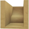 thumbnail image 4 of Ekena Millwork 6"W x 6"H x 12"L Garner Woodgrain TimberThane Rafter Tail, Primed Tan, 4 of 6