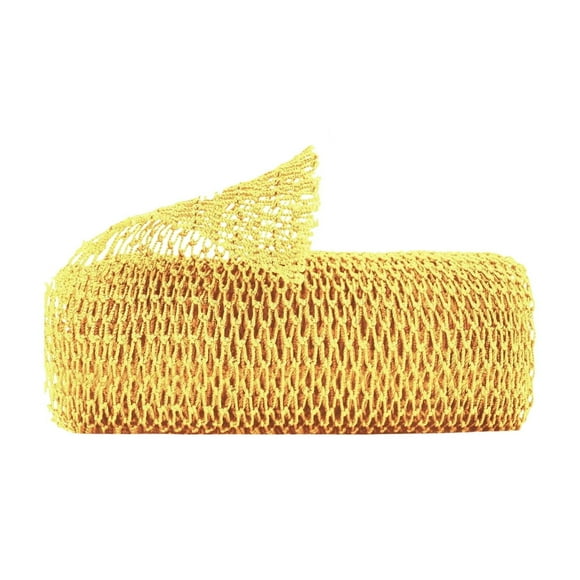Bath Accessories for Towel - Exfoliating Mesh Sponge Silk Back Scrub Set for Moisturizing Skin Care and Bathroom Use
