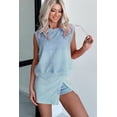 thumbnail image 4 of EASYBRAUS Women Cotton Sleeveless Top and Mini Skirt Set Summer 2026 Solid Casual Outfit S-XL, 4 of 5