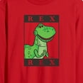 thumbnail image 2 of Toy Story 4 - Type Block Rex - Men's Long Sleeve T-Shirt, 2 of 4