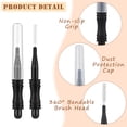 thumbnail image 3 of Kit de viaje MOEHAIR (juego de champú y acondicionador de proteínas, acondicionador sin enjuague y spray protector térmico con escudo térmico, 3.4 onzas líquidas cada uno) Sin sulfatos ni parabenos |, 3 of 5