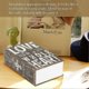 thumbnail image 3 of Combination Lock Book Safe for Home Dictionary Disguised Storage, Metal Secret Stash Box for Money, Jewelry, Documents, 3 of 5