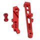 thumbnail image 5 of Soporte de chasis delantero y trasero profesional de aleación de aluminio RC Marco de soporte delantero y trasero para ARRMA 1/7 1/8 RC Car Rojo, 5 of 14