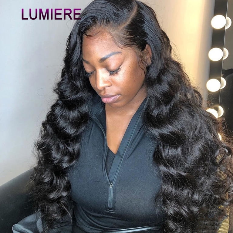 Lumiere Brazilian Body Wave Lace Front Human Hair Wigs 13×4  display picture 3