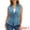 Light Blue, variant on DARING DIVA Women's Denim Vest Elastic Waist Waistcoat Jean Jacket XL Light Blue