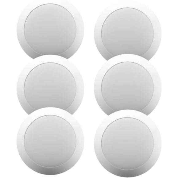 7.5 Inch Disc Light - 6 Pack I Dimmable Flush Mount Ceiling Light Fixtures | 5CCT LED Lights for Bedroom | 2700K/3000K/3500K/4000K/5000K I ETL & UL Certified
