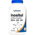 thumbnail image 1 of Nutricost Inositol (as Myo-Inositol) | 500 Mg Per Serving | 240 Capsules | 240 Servings, 1 of 3