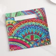 thumbnail image 2 of Bolso Cadena Con Mosaico Diamantes Imitación Patrón Colorido Forma Especial Doble Cara, 2 of 9