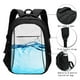 thumbnail image 3 of Balery Crystal Clear Water Splash Mochila con carga USB para hombre y mujer - Mochila impermeable y antirrobo para portátil con puerto USB para viajes, trabajo, estudios y universidad, 3 of 7