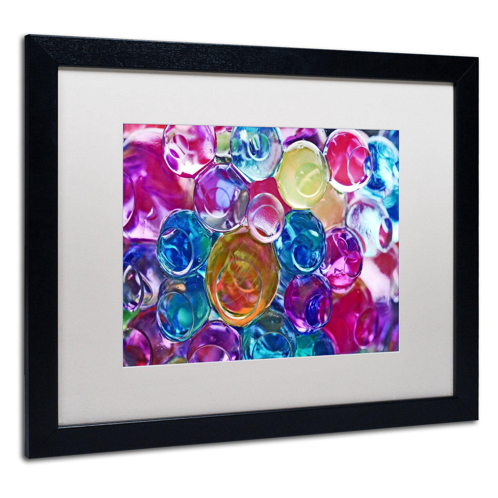 Trademark Fine Art "Dream in Colour" Canvas Art by Beata Czyzowska Young, White Matte, Wood Frame