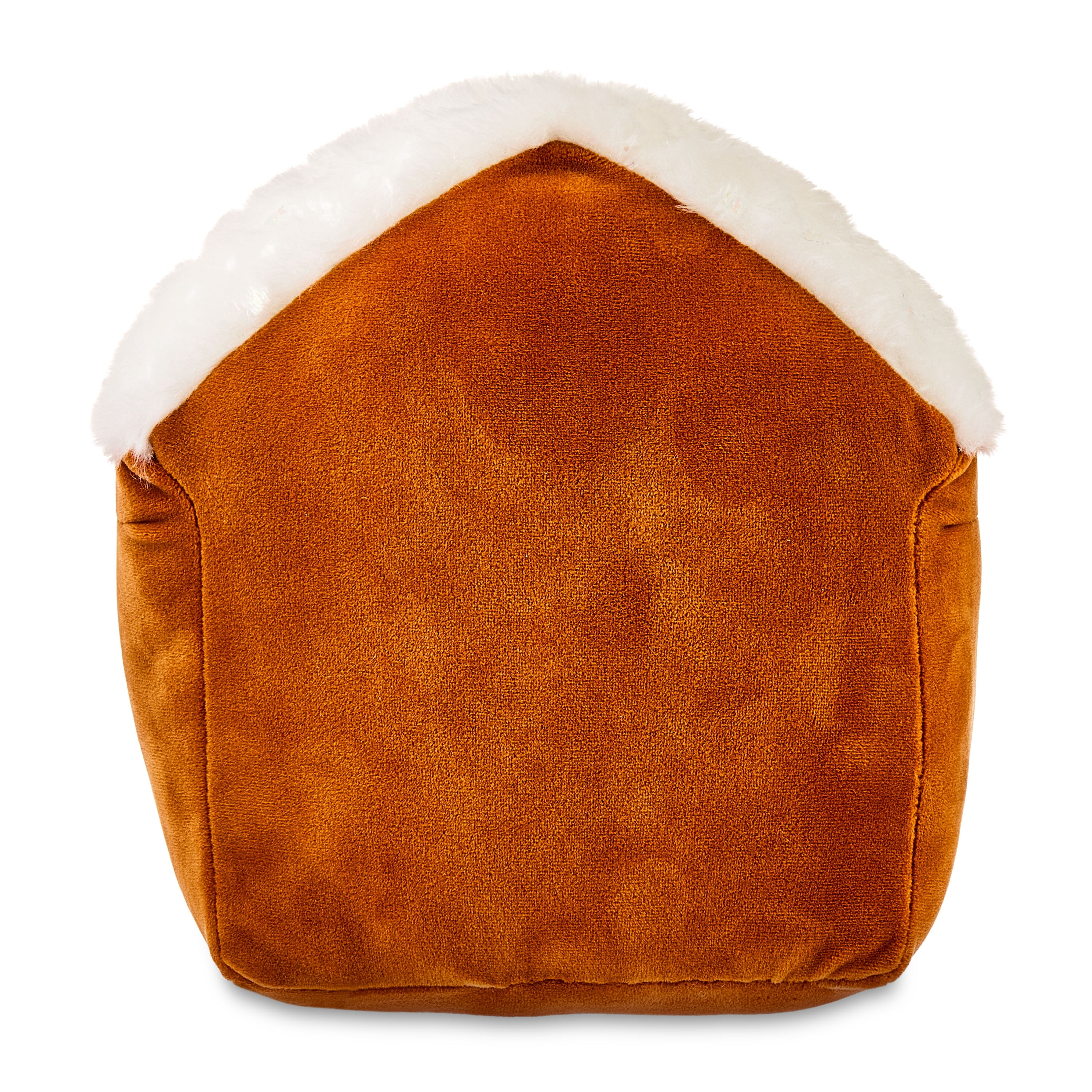 Spark.Create.Imagine. Holiday Plush Gingerbread House Baby Toy, Brown, Infant