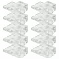 thumbnail image 6 of LAMIRO 25 Sets Heavy Duty Mirror Clips Mirror Holder Clips Clear Plastic Mirror Holders Mirror Mounting Clips For Wall Mounting Wardrobe Glass, 6 of 6