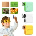 thumbnail image 2 of Barchrons Kids Handheld LED Light Microscope, 1000X Portable Children's Science Learning Toy, 3-in-1 Design for Exploring Micro-World, One-Touch Photo/Video & Telescope Function, White, 2 of 8