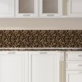 thumbnail image 4 of Walplus Peel and Stick Backsplash Metallic Brown Marble Mosaic Wall Tile Decals 24 Pcs 6" x 6", 4 of 7