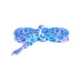 thumbnail image 2 of INSPIRE CHIC Leopard Shoelaces Multicolor Tie Dye Gradient Shoelace Flat Shoe Strings for Sports Sneakers 2 Pairs Dark Blue 100cm/39.4", 2 of 5