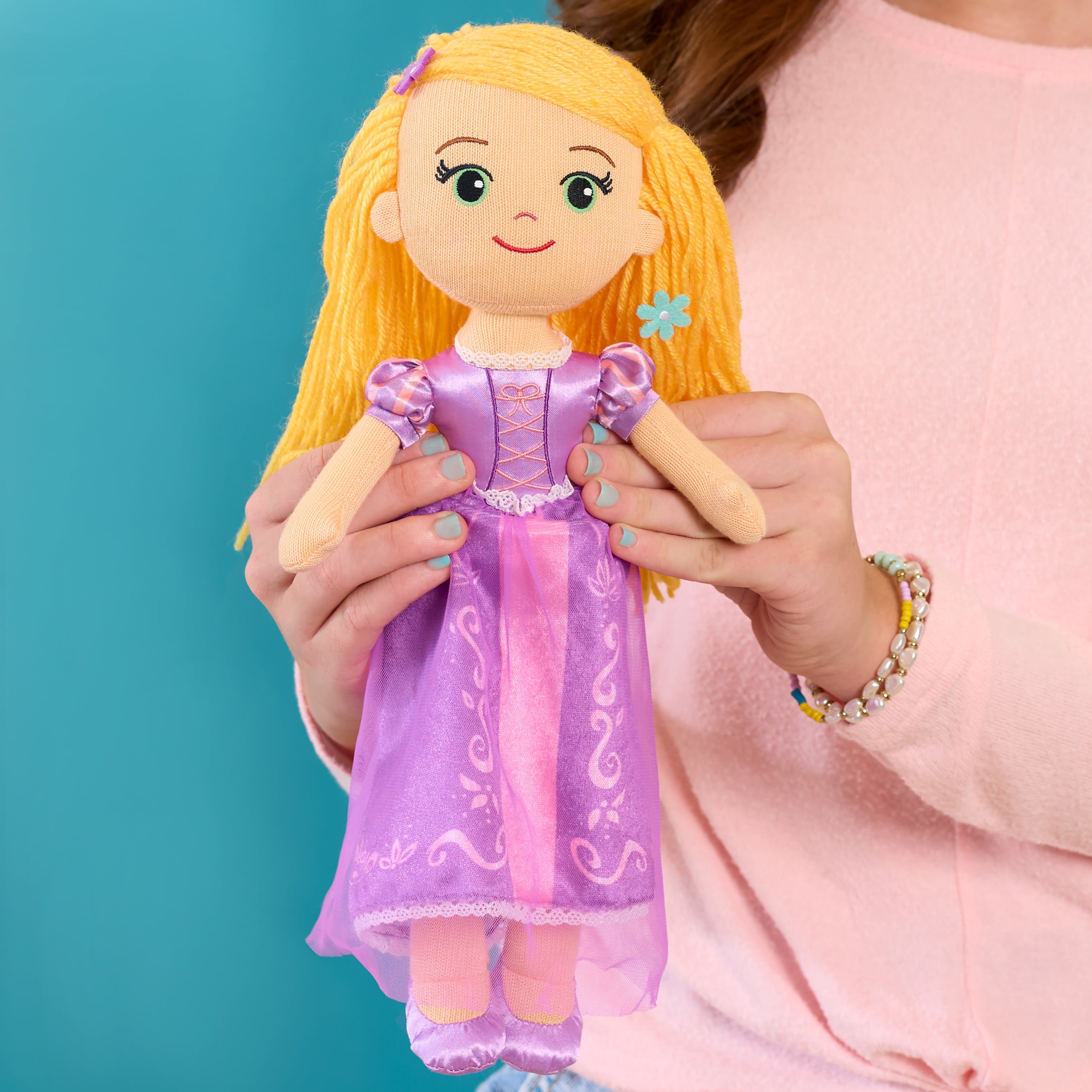 Disney Princess Deluxe Large Plush Rapunzel, for 2 Years and up