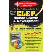 CLEP Human Growth & Development w/ CD (REA) - The Best Test Prep for the CLEP (Test Preps) [Paperback - Used]