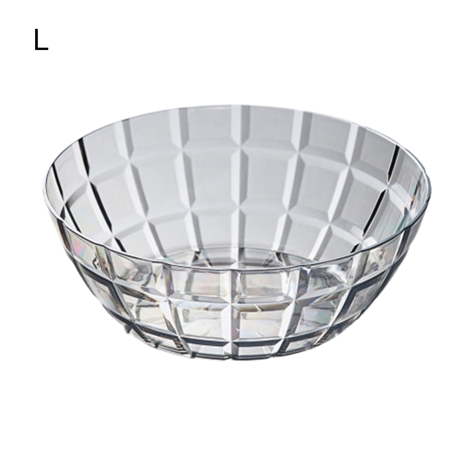 Neinkie Crystal Clear Plastic Serving Bowls Salad Snack Disposable Bowls Perfect For Your Party or Event Party Snack or Salad Bowl Chip Bowls Snack Bowls Candy Dish Walmart