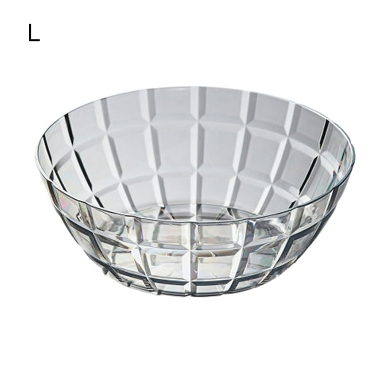 Clear Plastic Serving Bowls With Lids, Party Snack or Salad Bowl, Chip Bowls,  Snack Bowls