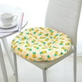 thumbnail image 4 of Chair Cushion, 2025 New Bohemian Soft Round Chair Pad, Garden Patio Home Kitchen Office Seat Cushion Leaf Diameter 16inch ,Yellow, 4 of 6