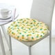 thumbnail image 4 of Cojín de silla 40x40cm con espuma viscoelástica - Almohadilla blanda engrosada para cocina, comedor, oficina y sillas de patio - Verde, amarillo, gris, 4 of 6