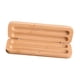 thumbnail image 4 of Estuche de madera para bolígrafos, organizador multifuncional, protector, acabado liso. Lápiz doble, 4 of 9