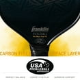 thumbnail image 3 of Franklin Sports Pickleball Paddle - Pro Player Series Carbon Fiber - USA Pickleball (USAPA) Approved, 3 of 7