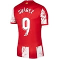 thumbnail image 1 of 21-22 Atletico Madrid Home Shirt Number 9 Luis Suarez Jersey Man, 1 of 3