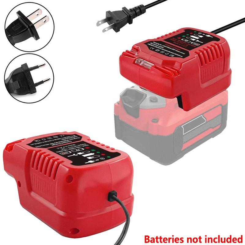 US plug Charger For Crafts*man 20V Li-ion Battery CMCB204 CMCB202 CMCB201 CMCB209 Portable Mini Fast Charger with LED Indicator