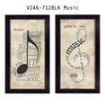thumbnail image 1 of TrendyDecor4U "Music" by Marla Rae Printed Framed Wall Art, 1 of 2